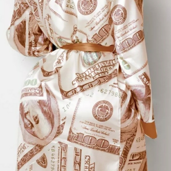 Satin Womens Robe - Picture 2 of 2